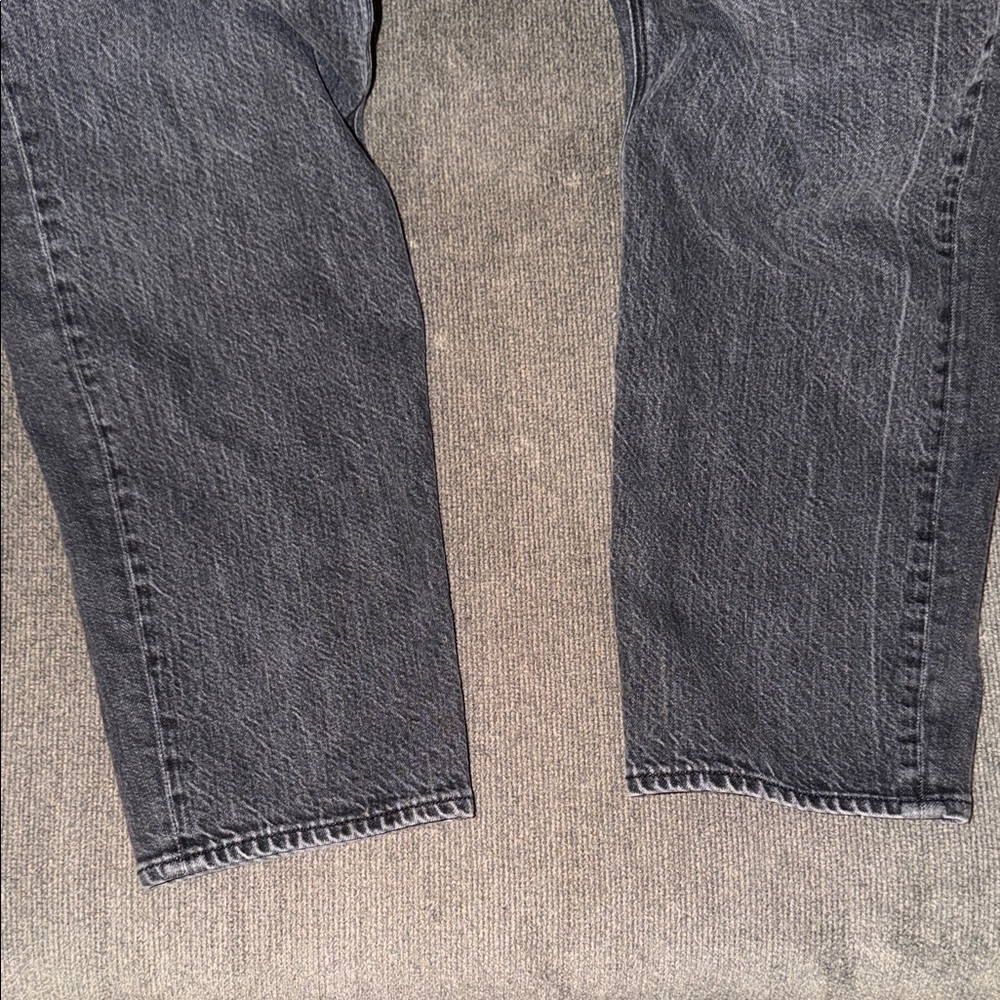 American Eagle Women's Straight Jeans - Washed Black - Picture 5 of 5